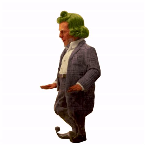 Dancing Oompa Loompa Sticker - Dancing Oompa loompa Hugh grant ...