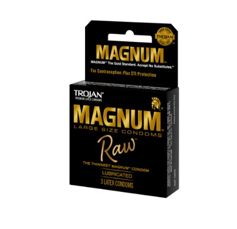 Magnum™ Raw™ Condoms | Thinnest Large Condoms | Trojan™