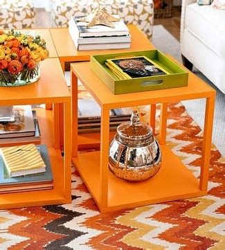 Orange Coffee Tables - Foter