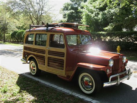 1950 Willys Wagon one of a kind Custom Woody look - Classic Willys Station Wagon 1950 for sale