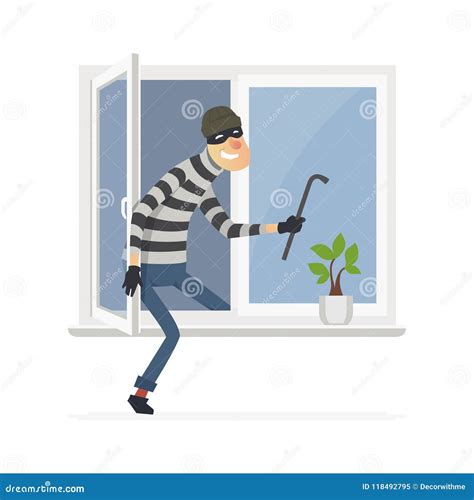 Burglar - Cartoon People Characters Illustration | CartoonDealer.com ...