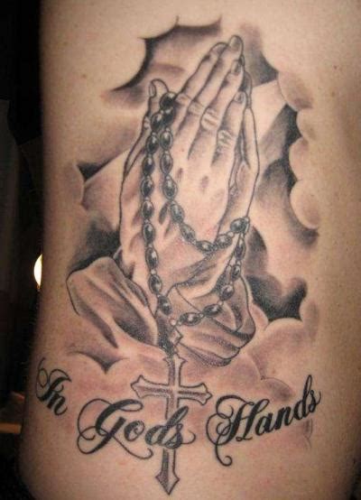 Religious Praying Hands Tattoos | Tattoo Artist Ideas