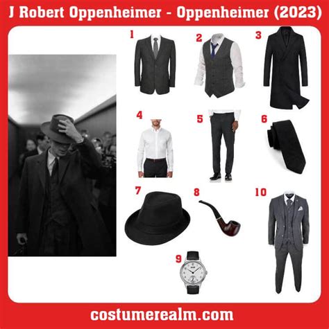 How To Dress Like Oppenheimer Costume Guide For Cosplay & Halloween in 2023 | Halloween costume ...