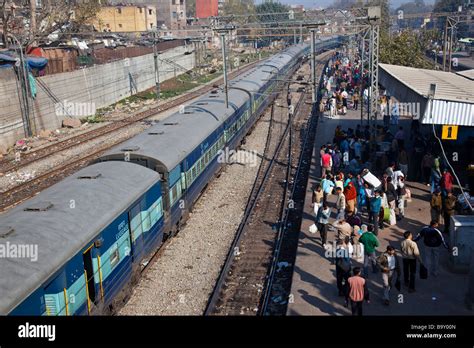 Old Delhi Railway Station in Delhi India Stock Photo - Alamy