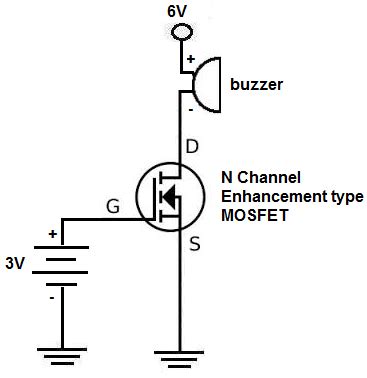 N-Channel MOSFET circuit | Electronic circuit projects, Electronic circuit design, Circuit