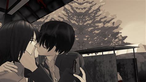 Attack On Titan Levi And Mikasa Kiss