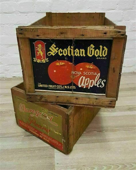 Vintage Fruit Crates (DELIVERY AVAILABLE) | in Glasgow City Centre ...