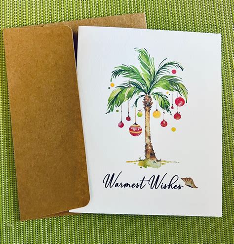 Mele Kalikimaka Cards Personalized Christmas Cards Tropical - Etsy