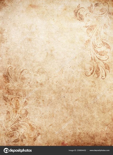 Old Grunge Paper Background Vintage Victorian Style Stock Photo by ...