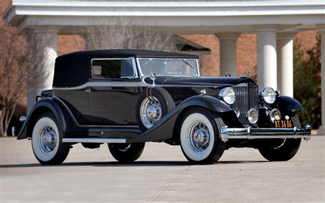 1933 Packard Model 1004 Super Eight Convertible Victoria | Gooding & Company