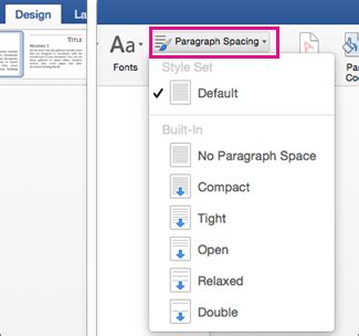 Microsoft Office Tutorials: Change the line spacing in Word for Mac