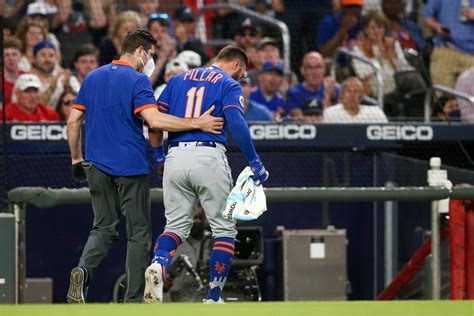 Kevin Pillar: NY Mets player hit by pitch, suffers nasal injury ...