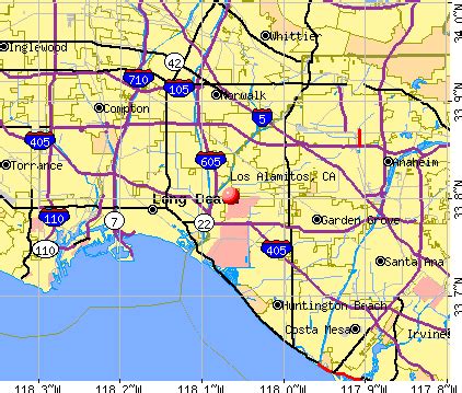 Los Alamitos Ca Map - Map Of Farmland Cave