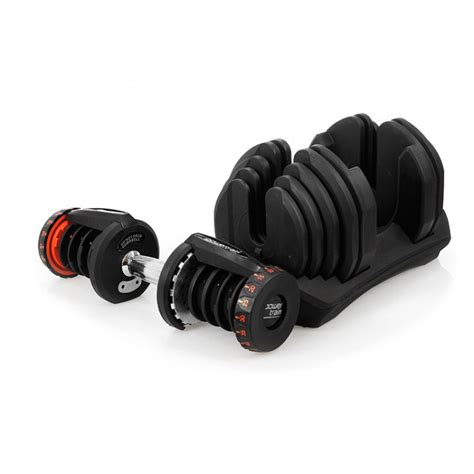 Adjustable Dumbbell Set with Stand - 80kg - Weights & Strength - Fitness