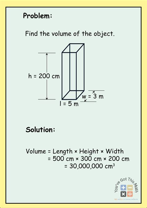 10+ Free Volume of a Rectangular Prism Worksheet | Grade 4