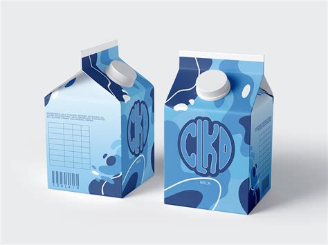 MILK CARTON DESIGN :: Behance