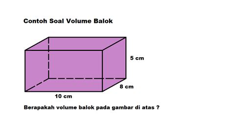 Adcara Menghitung Volume Balok Beserta Contoh Soalnya Lengkap Image ...