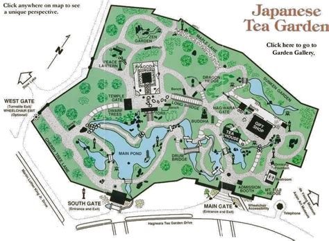 Interactive Map of San Francisco's Japanese Tea Garden