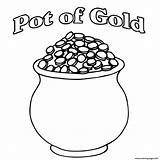Printable Gold Coins Coloring Pages sketch template