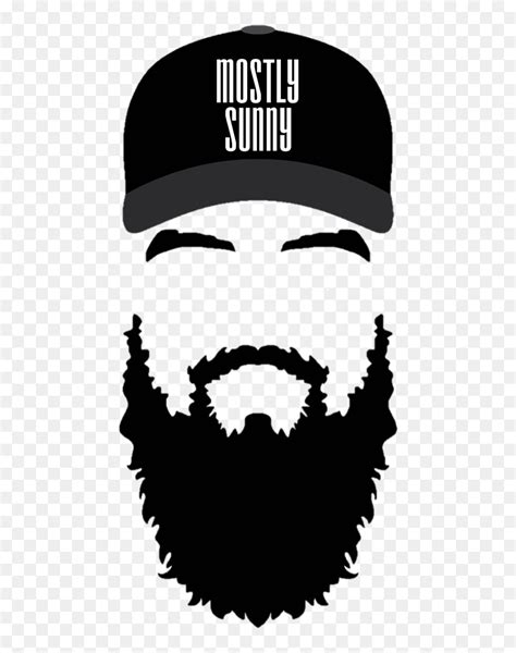 Black Man Beard Vector, HD Png Download - vhv