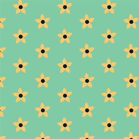 Simple Flower Pattern Vector Art, Icons, and Graphics for Free Download