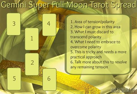 2017 Gemini Super Full Moon Tarot Spread ⋆ Angelorum - Tarot and Healing