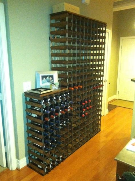 Hand Made Rustic/Industrial Wine Rack by Moonlight Forge | CustomMade.com