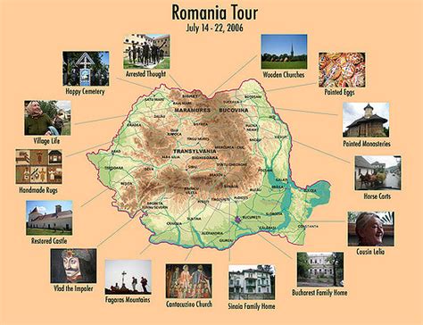 Harta turistica a Romaniei – Știri, Radio, Europa, Regatul Unit, Italia, Spania, Germania ...