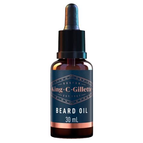 King C. Gillette Men's Beard Oil, 1 oz - Kroger