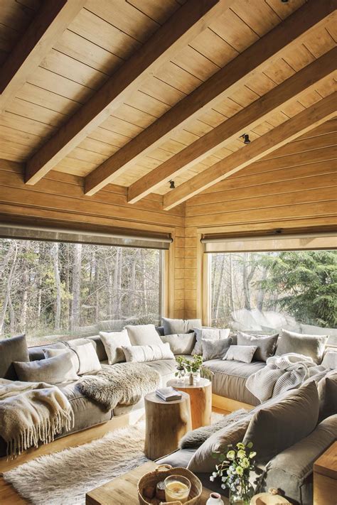 Rustic Living Room Decor Ideas Inspired By Cozy Mountain Cabins