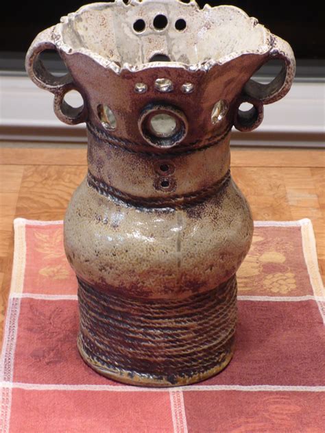 Jamon Vase | This finished handbuilt coil ceramic vase was i… | Flickr