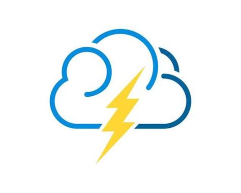 Cloud With Lightning Vector Art, Icons, and Graphics for Free Download