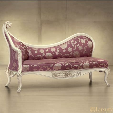 Ivano Designer White Chaise Lounge - Luxury Furniture Company