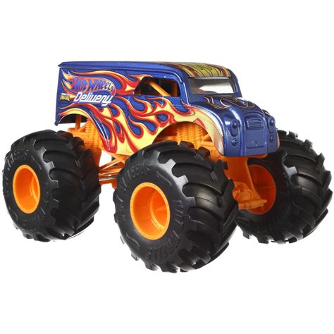 Hot Wheels Monster Trucks 1:24 Scale Dairy Delivery Vehicle - Walmart.com - Walmart.com