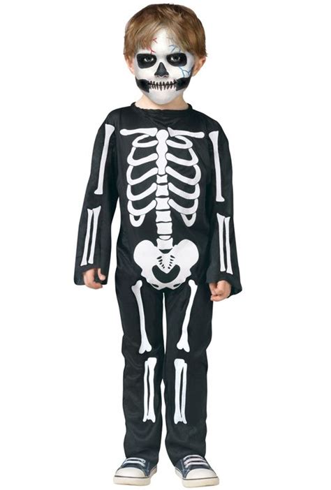 Scary Skeleton Toddler Costume | Toddler halloween costumes, Skeleton ...