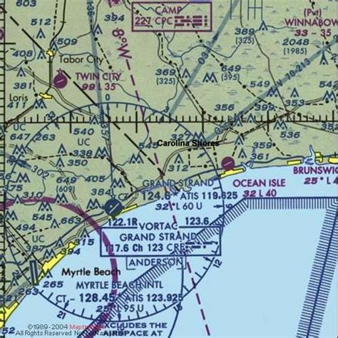 CIVIL SERVICES: Sectional Aeronautical Chart/Map