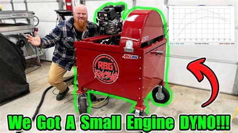 We Got A Small Engine Dyno!!! - YouTube