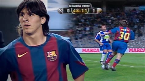 Debut de Messi en el Barcelona 2004, Así fue la apertura del argentino