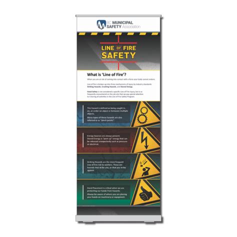 Line of Fire Popup Banner - BC Municipal Safety Association Safety ...