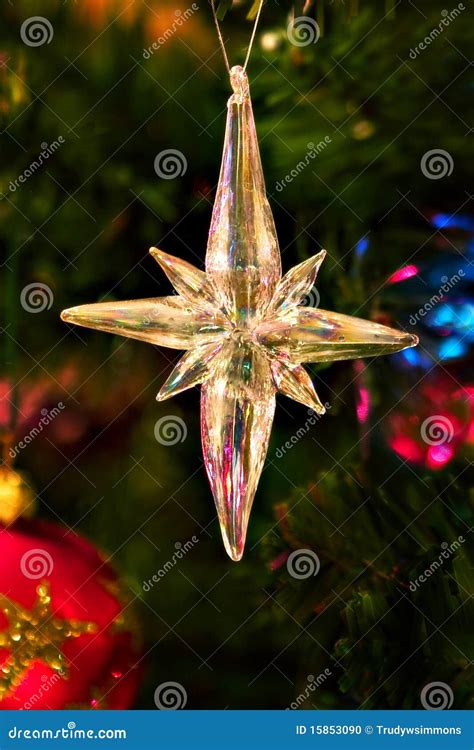 Christmas Star Ornament stock photo. Image of decoration - 15853090