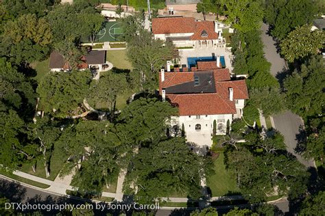 Troy Aikman's House aerial real estate photography - DTX Media