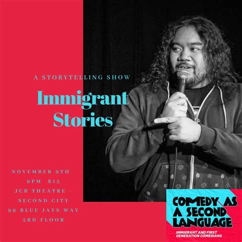 Immigrant Stories - a Storytelling Show About Immigration