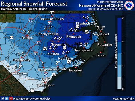 UPDATE: National Weather Service forecast shows increased snowfall ...