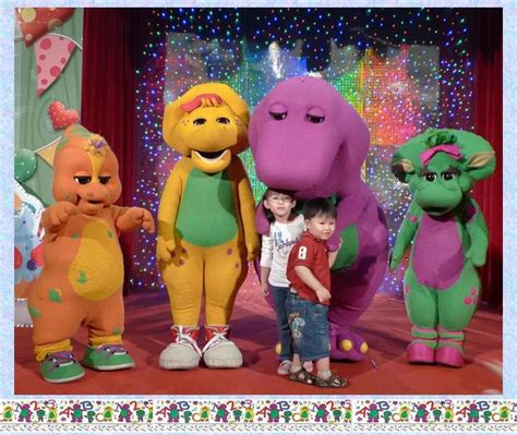 Juz Us: Meeting Barney & Friends .. *again*