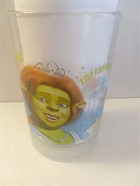 MCDONALDS SHREK THE Third Glass Cup Fiona DreamWorks 2007 Vintage Collectible 5" £3.22 - PicClick UK