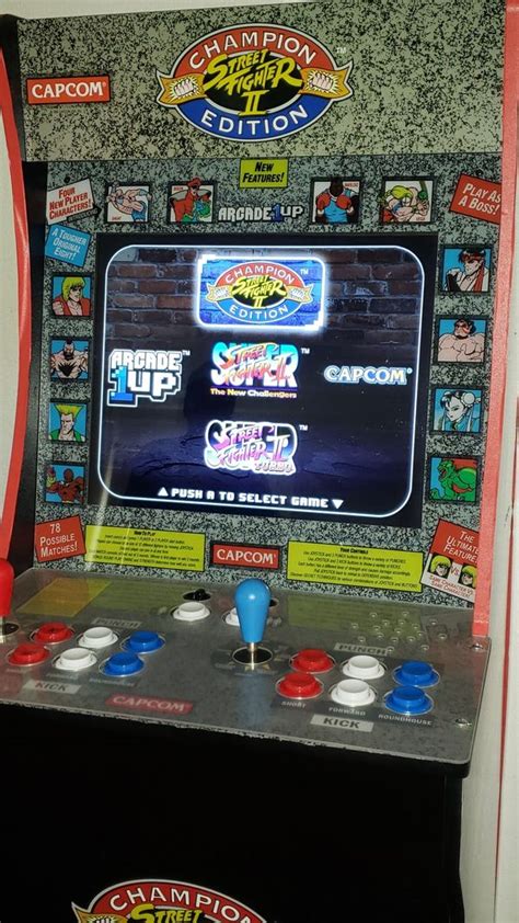 Arcade 1UP Street Fighter Game with Riser Stand for Sale in Hawthorne ...