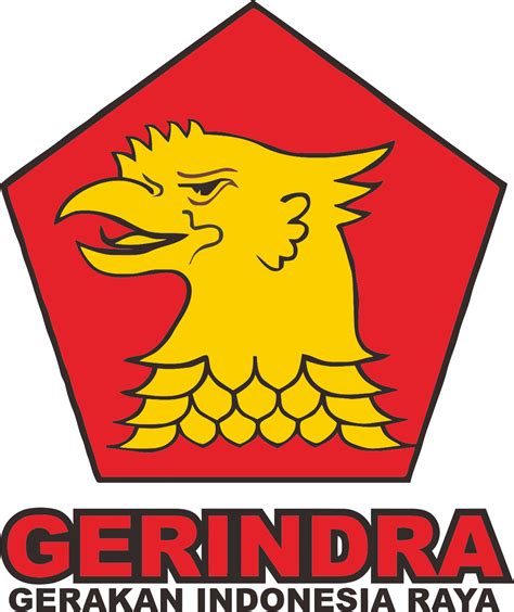 Download Gerindra Party Logo Indonesia | Wallpapers.com