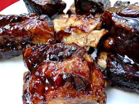 Braised and Grilled Beef Short Ribs with Sticky, Spicy Beer BBQ Sauce