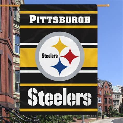 Pittsburgh Steelers 28'' x 40'' Double-Sided House Flag - NFLShop.com