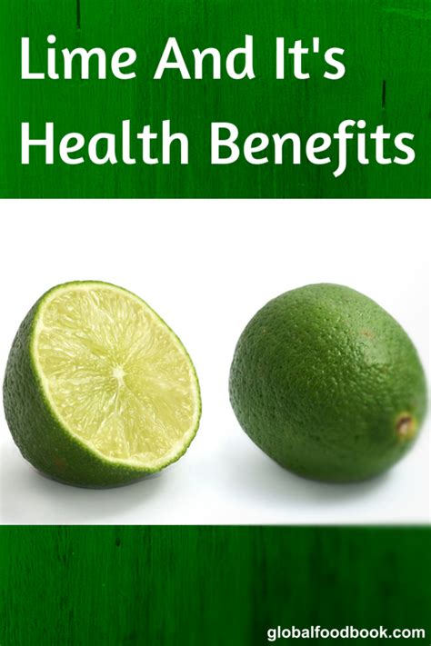 LIME AND ITS HEALTH BENEFITS